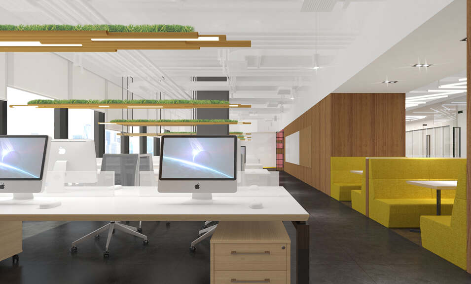 員工辦公區(qū)域