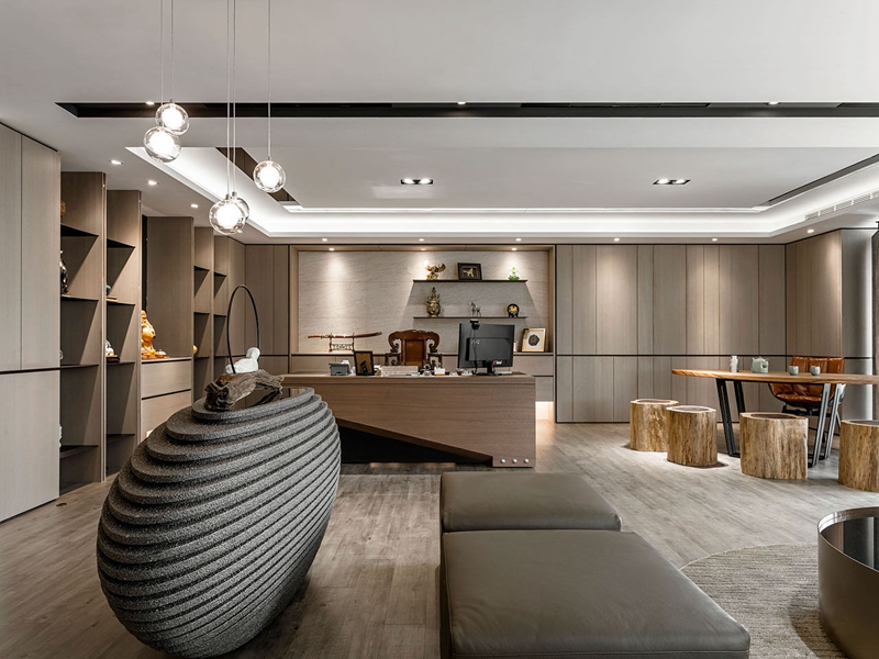 老板辦公室裝修三大要點(diǎn)，辦公室工作區(qū)域的照明設(shè)計(jì)應(yīng)注意哪些？